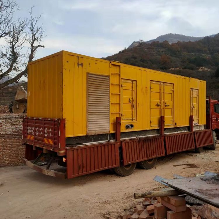 潮南租赁静音发电机