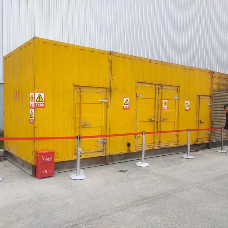 潮南租赁静音发电机